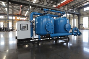 Filtro a sabbia per pozzo d'acqua con controlavaggio automatico in acciaio al carbonio - Product Image 3