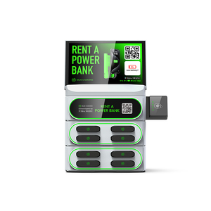 Armadietto di Ricarica Condivisa Mobile con Schermo da 10.1 Pollici e Luce Respirante, Stazione di Ricarica con 8 Slot per Power Bank Condivisi - Product Image 3