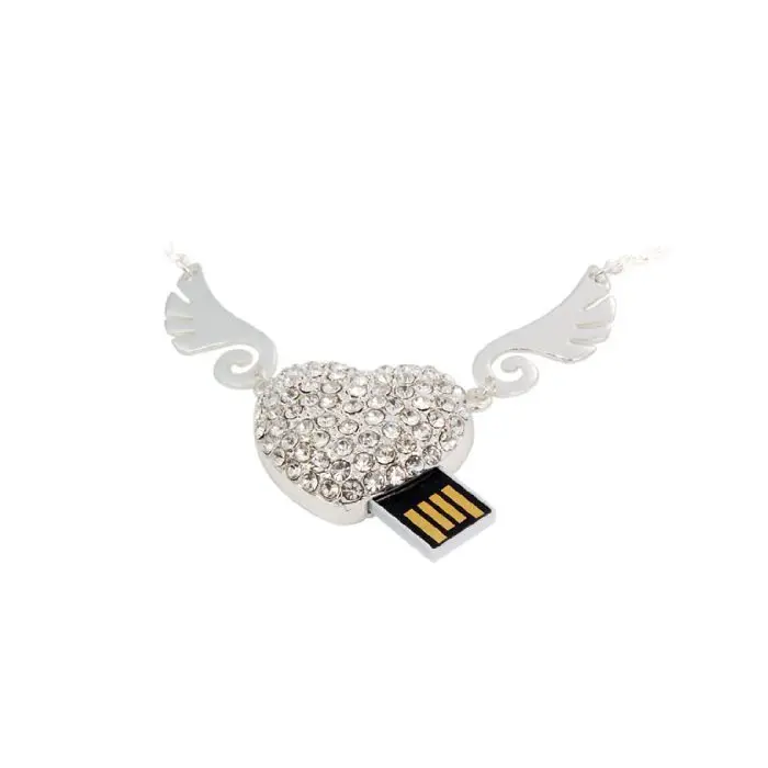 2015ใหม่แองเจิลหัวใจ USB แฟลชไดรฟ์ USB 2.0ไดรฟ์ปากกา32กิกะไบต์16กิกะไบต์8กิกะไบต์4กิกะไบต์ Pendrives U ดิสก์