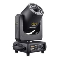 STSLITE-300W RGB Full Color Moving Head Laser LED 3D Aperture 30KPPS Galvo Scanner ILDA DMX Sound-Activated Aluminum Stage Light