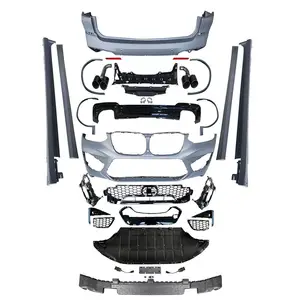 宝马X3 G01 2008 2019 2021升级X3 M车身套件保险杠护罩PP车身套件