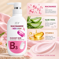 Koleksi Lotion Tubuh Vitamin 500ml dengan Varian A, B3, C, E, dan F untuk Melembapkan Kulit Kering dan Kulit Lembut Bercahaya Label Pribadi