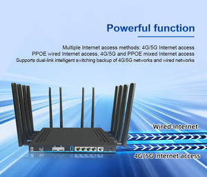 Bộ định tuyến công nghiệp 5g cân bằng <span class=keywords><strong>t</strong></span>ải Sim kép 4G 5G Thẻ Sim không dây wifi6 2.4G 5.8G Bộ định tuyến Internet <span class=keywords><strong>t</strong></span>ốc độ cao - Product Image 3