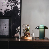Lampe de table LED AC en verre sphérique de luxe moderne pour salon, chambre à coucher, chevet IVOGUE Garantie de 2 ans 3000K/4000K/6000K