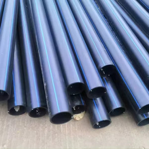 Fabrik Direkt verkaufs preis Große Größe 50mm-400mm Schwarzes Kunststoff-Wasser versorgungs rohr PE100 PN10 <span class=keywords><strong>HDPE</strong></span>-Rohr - Product Image 4