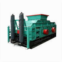 Concasseur hydraulique à double rouleau, rouleau à dent simple, rouleau à double dent, machine de fabrication de sable de bauxite à double rouleau