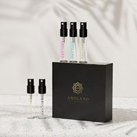 Flacons de parfum vides transparents personnalisés OEM de qualité supérieure 2ml 3ml 5ml 10ml