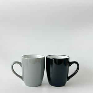 แก้วมัคเคลือบสีทึบแนวอาร์ตสำหรับร้านกาแฟถ้วยเครื่องดื่มแบบพิเศษ - Product Image 5