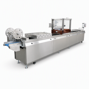 Macchina Automatica per Confezionamento Sottovuoto Continuo con Film Estensibile per Carne, Frutti di Mare, Carne Secca, Formaggio, Datteri - Product Image 3