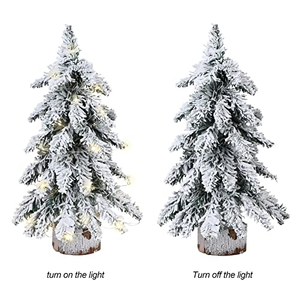 Factory Wholesale High Quality PVC Artificial Mini Desktop Pine Needle <b>Christmas</b> <b>Tree</b> for Xmas Party Decoration - Product Image 2