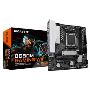 Nueva Placa Base <span class=keywords><strong>Gigabyte</strong></span> <span class=keywords><strong>B650M</strong></span> Gaming WiFi DDR5 AMD AM5 de Escritorio con Cuatro Canales de Memoria Gráficos Integrados Interfaz SATA 64GB - Product Image 1
