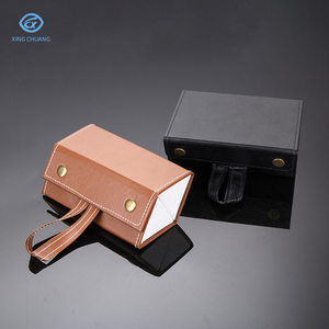 Estuche portátil multicompartimento para <span class=keywords><strong>gafas</strong></span> de cuero de gran capacidad, <span class=keywords><strong>caja</strong></span> de almacenamiento multifuncional para <span class=keywords><strong>gafas</strong></span> de sol con sistema Multi-Link - Product Image 2