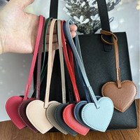 Nouveau Pendentif de Sac en Cuir PU en Forme de Cœur YY, Breloque de Sac à Main, Cadeau de Noël, Breloque pour Sac Fourre-tout et Sac à Dos