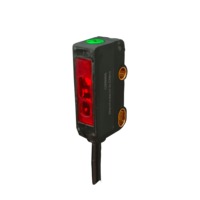Sensor Fotoelektrik Refleksi Difus Persegi Ultra-Kecil ELCO OS22-AK120LN6, Pemasangan Permukaan, Jangkauan Penginderaan 120mm, Sensor Optik