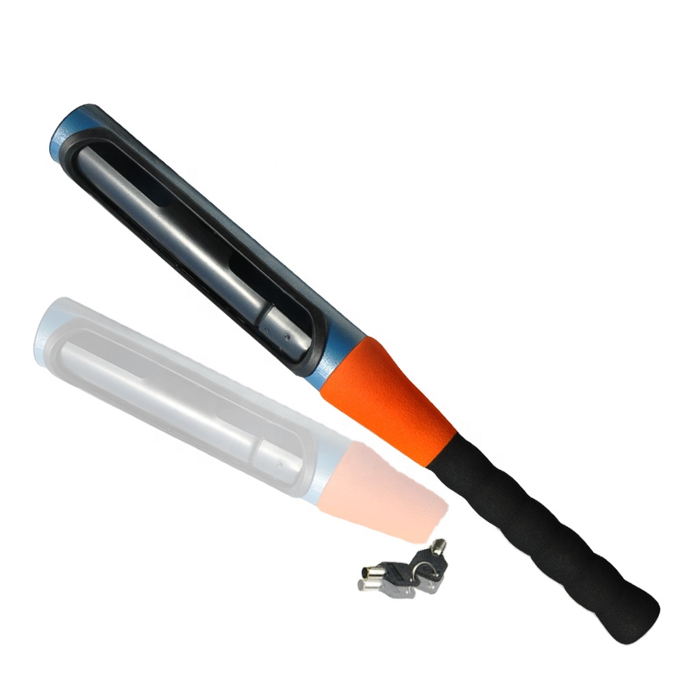 Красная бейсбольная бита автомобильный замок замки рулевого колеса