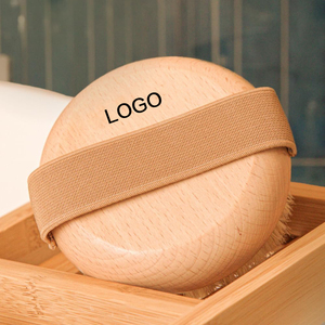 מברשת גוף יבש לניקוז לימפטי לשפר את העור רך רך, אך זיפים טבעיים מוצקים - Product Image 5