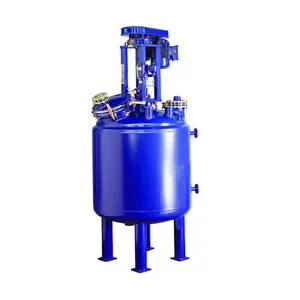 Glass-Lined Ss Reactor 50 L Polyester Resin Turnkey Projects Chemical Reactor With Formulation