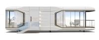 Maison-capsule mobile - Villa en acier imperméable, appartement pour utilisation en parc