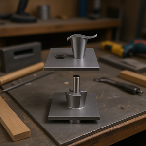 Herramienta de Expansión de Orificios Cónicos Fervi para Perforación de Metal, Madera y Plástico - Product Image 3