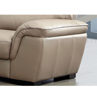 Canapé de luxe Winforce OEM ODM style américain canapés de salon ensemble de meubles design moderne canapé de bureau 2 places en cuir PU