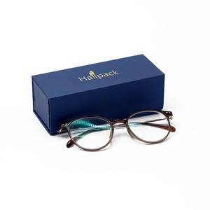 <b>Biodegradable</b> Customized Magnetic Book-shaped Cardboard Box Business Eyeglasses Stationery Square <b>Paper</b> Container - Product Image 4