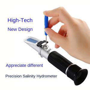 הידרומטר אופטי מדויק עבור מליחות מי ים מבחן תוספת טמפרטורה אקווריום מיוחד עבור אלמוגים מים - Product Image 3