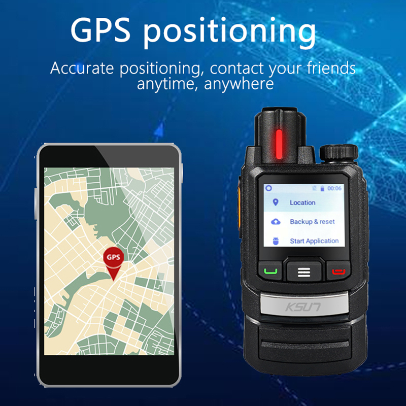 KSUN ZL60 PTT GSM POC Radio - 1000 Mile Range Group Call