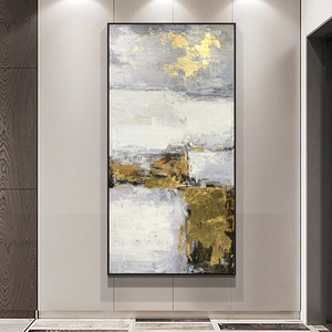 Di alta Qualità di arte Astratta pittura Moderna Cornice della Tela di canapa Dipinta A Mano della Pittura A Olio per la Decorazione Della Parete tableau - Product Image 3