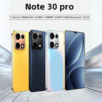 Note30 Pro 2026, el Mejor Teléfono Inteligente Android 5G Global, 16GB 1TB, Pantalla de 7.3 Pulgadas, Batería de Gran Capacidad, Cámara de Alta Calidad, Deca-Core