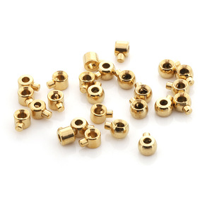 Cierre de Joyería de Acero Inoxidable, Cuentas Redondas y Cilíndricas para Hacer Pulseras, Accesorio H1571 - Product Image 5