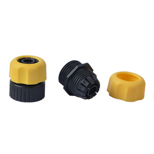 Connecteur de réparation de tuyau d'eau Huabangshi, raccord en plastique de 25 mm pour tuyau à 4 et 6 points, installation facile, réparation de tuyau d'arrosage - Product Image 2