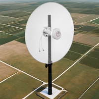 Antenne MIMO Hyperbolique à Polarisation Verticale Extérieure 4G 5G de Haute Qualité, 1710-4200MHz, Gain 2x22dBi, pour Réseaux Mesh Domestiques