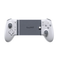 Manette de jeu mobile sans fil EasySMX M15 Type-C à connexion directe, clés entièrement mécaniques, vitesse réglable de 0 à 6