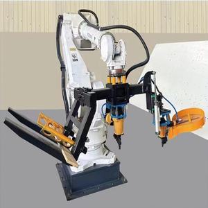 Robot de clouage et d'empilage automatique de palettes en bois avec contrôle PLC, garantie 1 an pour les palettes EPAL et américaines - Product Image 1