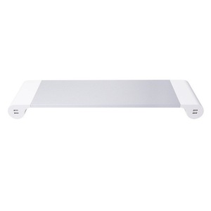 Support d'écran multifonctionnel en aluminium pour ordinateur portable avec hub de charge USB et organisateur de rangement pour clavier - Product Image 4