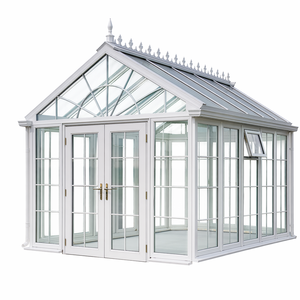 Kit de véranda en aluminium <span class=keywords><strong>4</strong></span> <span class=keywords><strong>saisons</strong></span>, maison en verre autoportante, serre, verre trempé, <span class=keywords><strong>solarium</strong></span> préfabriqué, enclos de patio extérieur - Product Image 2