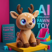 Peluche interactive parlante Cerf Mignon Cuteyeah, cadeau éducatif IA pour enfants, boîte surprise, nouvelle arrivée 2026, vente en gros