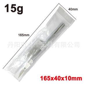 Ensemble de couteaux à découper en métal argenté, manche de 95mm, lame en acier inoxydable, longueur de 30mm, outil de gravure sur bois avec 5 lames - Product Image 4