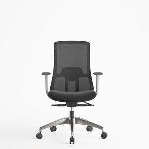 <span class=keywords><strong>KOHO</strong></span> & SITSTAR chaise pivotante ergonomique réglable 350mm base en aluminium confortable 4D accoudoir chaise de bureau chaise de salle de conférence - Product Image 2