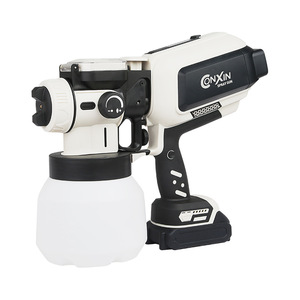 Onxin <b>Spray</b> Gun 1L Cup 180mm Width Brushless Motor Lithium Battery Automatic <b>Paint</b> Sprayer - Product Image 3