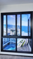 Ventanas y Puertas Corredizas de Aluminio con Aislamiento Térmico de Alta Calidad y Estilo Artesanal a Bajo Precio para Hoteles, Cocinas y Escuelas