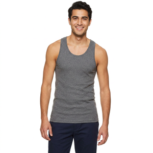 Débardeur décontracté pour homme, vente chaude, collection été de haute qualité, séchage rapide, respirant, lavable en machine, options grandes tailles - Product Image 1