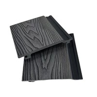 Panneau composite bois-plastique en teck moderne, imperméable, ignifuge et résistant à l'humidité pour plafonds décoratifs extérieurs, usage domestique et commercial