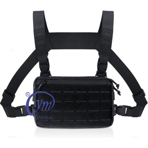 2025工場卸売プレミアムポリエステル快適戦術ベスト調整可能プレートキャリア戦術的チェストリグ - Product Image 2