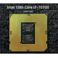 Emballage de plateau Huit cœurs LGA 1200 I7 10e génération I7 10700 10700k 10700f Processeur 16 Mo