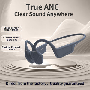 Es-958 Bone Conduction Headphones Bluetooth 6.0 IPX8 Waterproof Sports Headphones Nebula Gray Foldable Design - Product Image 5