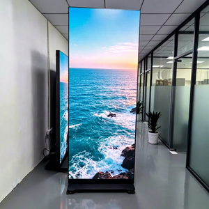 จอแสดงผล LED พับได้สำหรับโฆษณากลางแจ้ง ความละเอียด 4K 120Hz กันน้ำระดับ IP65 พร้อมระบบจัดการเนื้อหาในตัว ตั้งพื้น มองเห็นได้ชัดเจนแม้กลางแดด - Product Image 1