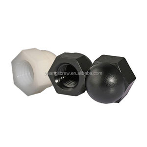 Capuchon d'écrou en plastique M8 1000 pièces de protection d'écrou de boulon <span class=keywords><strong>noir</strong></span> couvercle hexagonal pour voitures capuchon dôme avec filetage M3 - Product Image 2