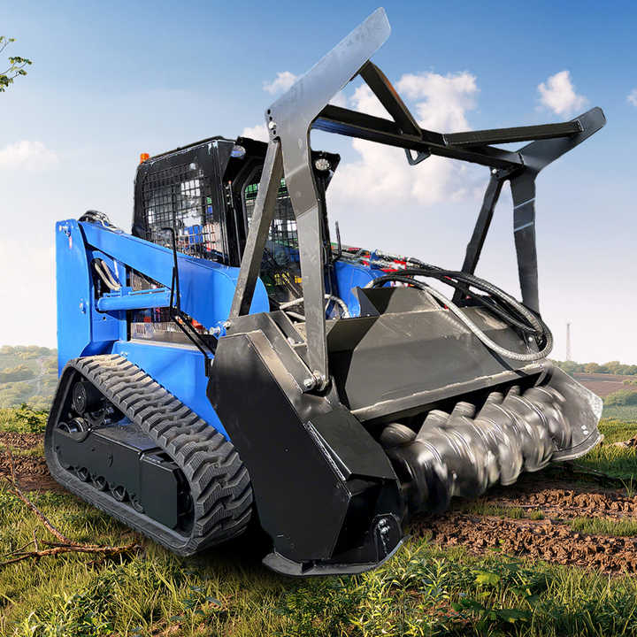 Forest Mulcher Skid Steer Attachments - Heavy Duty Land Clearing Machines