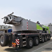 Grue tout-terrain lourde ZAT1100V753 110t, grue mobile multi-directionnelle hors route pour l'installation d'éoliennes